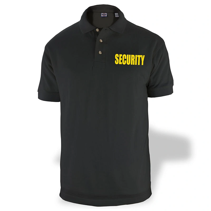 Navy Blue Security Guard Uniform T-Shirt Police style Uniform Tactical Security Polo T-Shirt