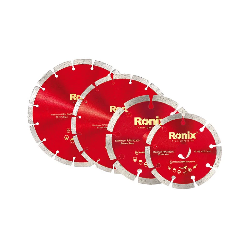 Ronix RH-3520 Accesorios herramienta de hoja de acero suave abrasivo Rueda de corte 115 mm disco de corte