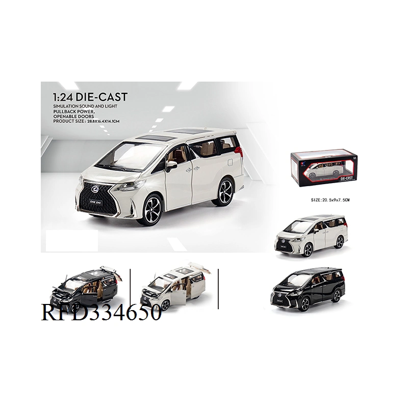 1: 24 Scale Lm300 Vehicle Model Metal Car with Sound and Light