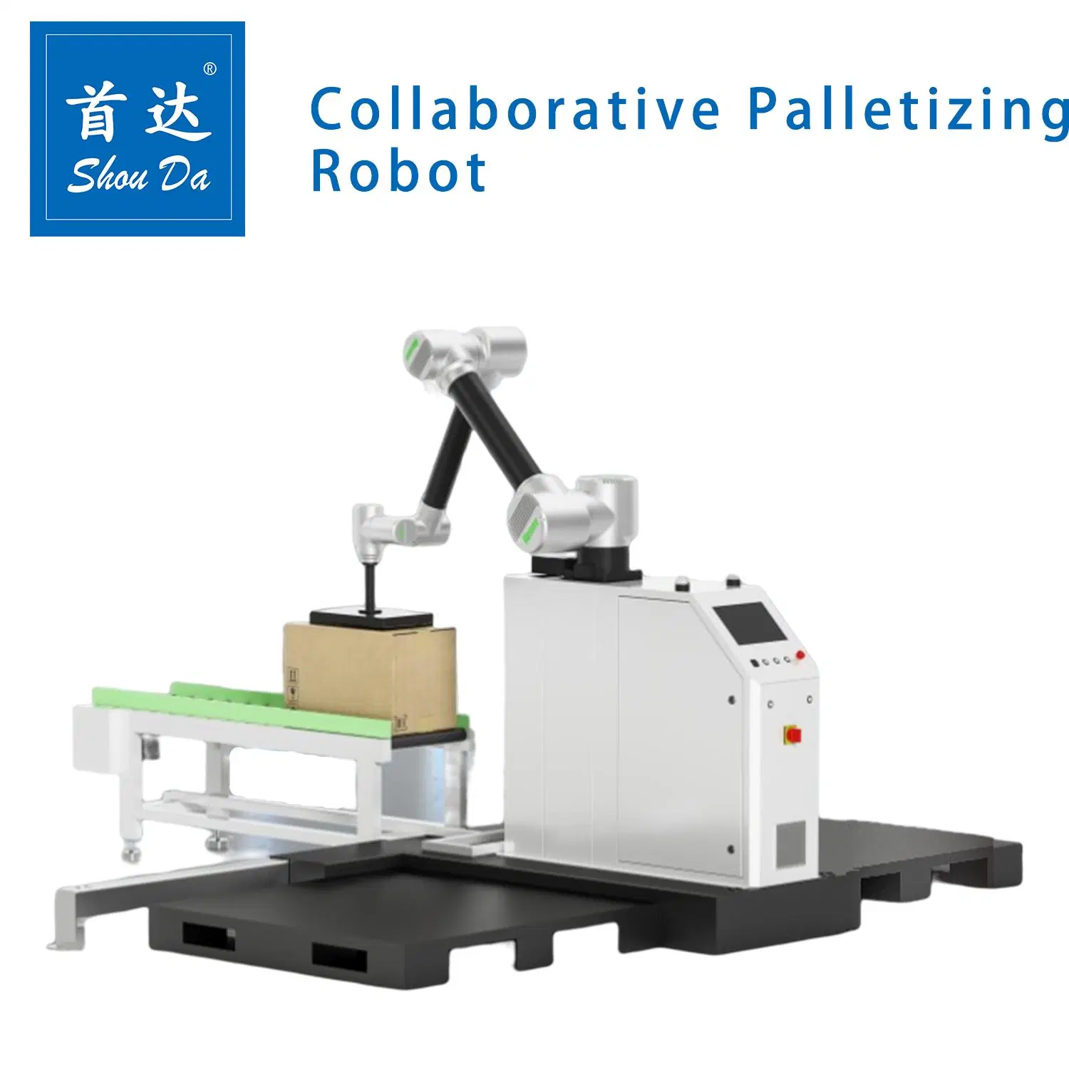 Full Automatic Carton/Case/Box/Bag Robot Palletizer Machine for 12-30kg with CE Certification