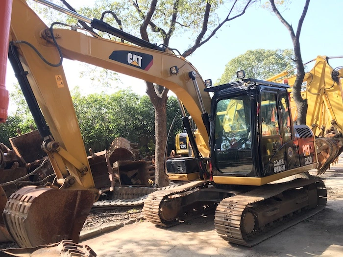 Se utilizan 12 toneladas Caterpillar 312D excavadora de cadenas y utiliza hidráulico Cat 320D 325D 330d maquinaria de construcción de la excavadora 336D