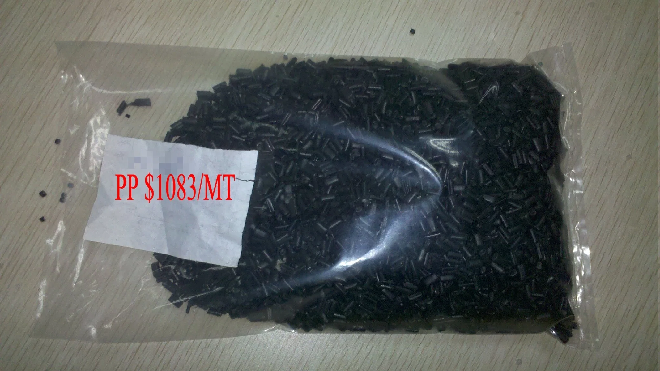 Latest Price of Recycled Black Color PP Granules