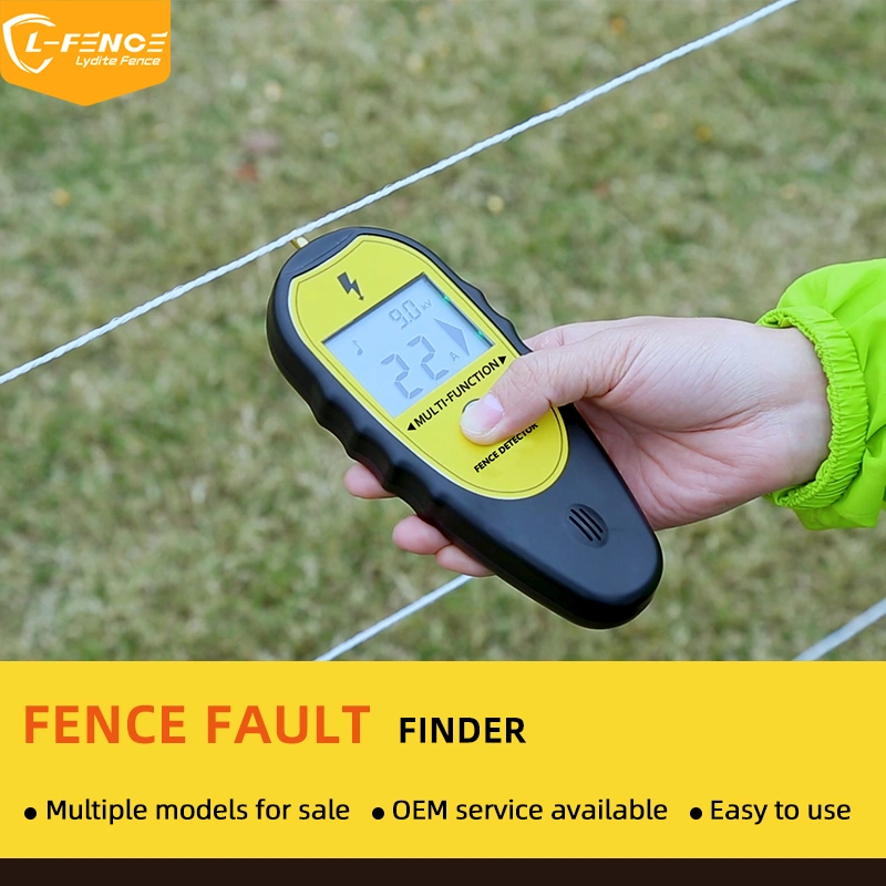 Lydite Nouveau Produit 15000V Voltage Fence Charger Fault Finder Digital Electric Fence Energizers Voltmeter Tester with Back Light