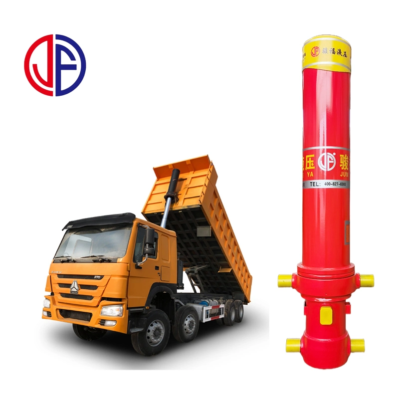 Hyva 5 Stage 50 Ton Telescopic Hydraulic Cylinder for Dump Truck/Tipping Trailer