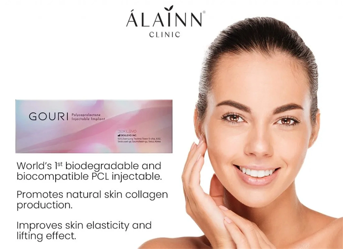 Gouri collagène Stimulator peau Polycaprolactone PCL face de remplissage dermique Volume Suppression des plis