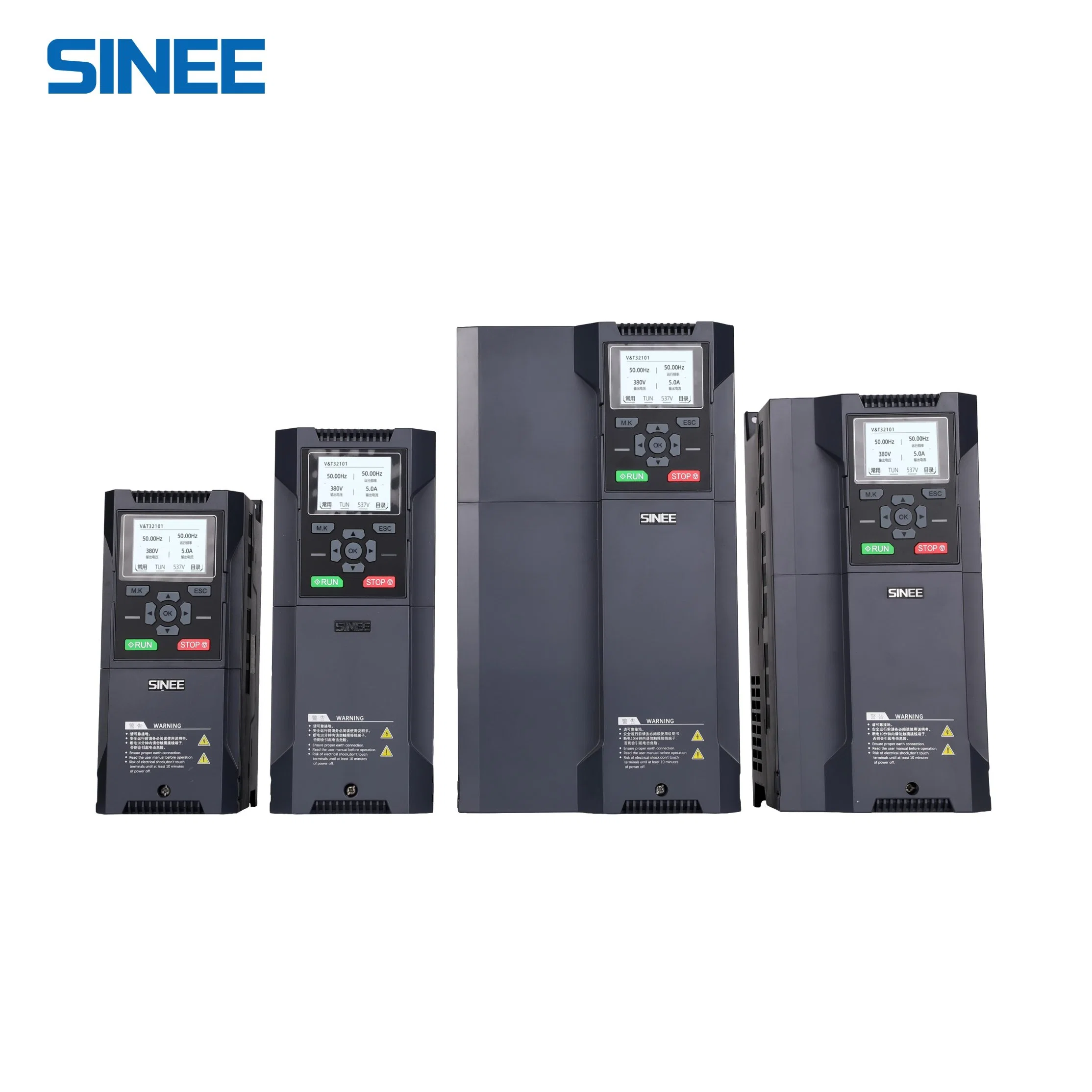 2.2kw 5.5kw 7.5kw 11kw 15kw 22kw 220V 380V AC 50Hz to 60Hz Variable Speed Controller Drive VFD Frequency Converters Inverter