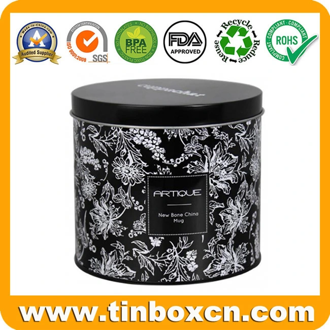 Round Tin Can for Metal Food Packaging, Food Tin Box