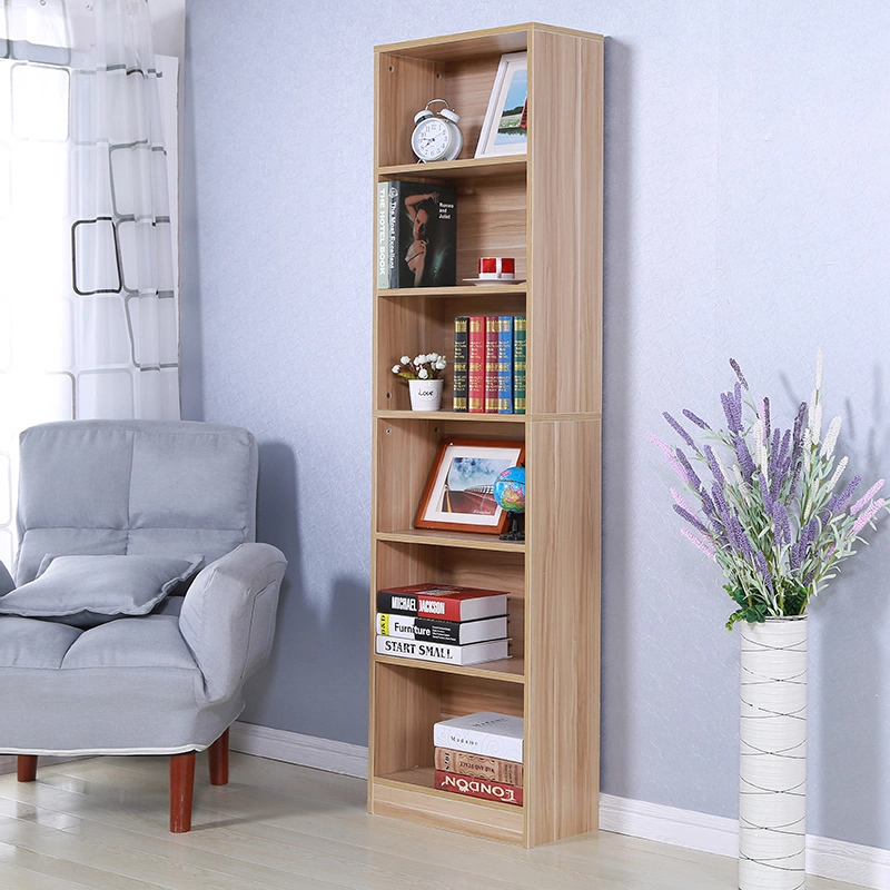 European Style Simple Cheap Storage File Cabinet Wooden MDF Bookshelf Book Shelf