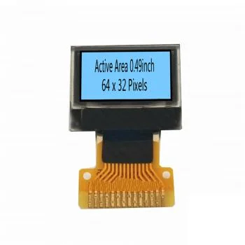 0.96-дюймовый OLED-дисплей I2C 128 х 64, желтый-синий, для медицинского применения