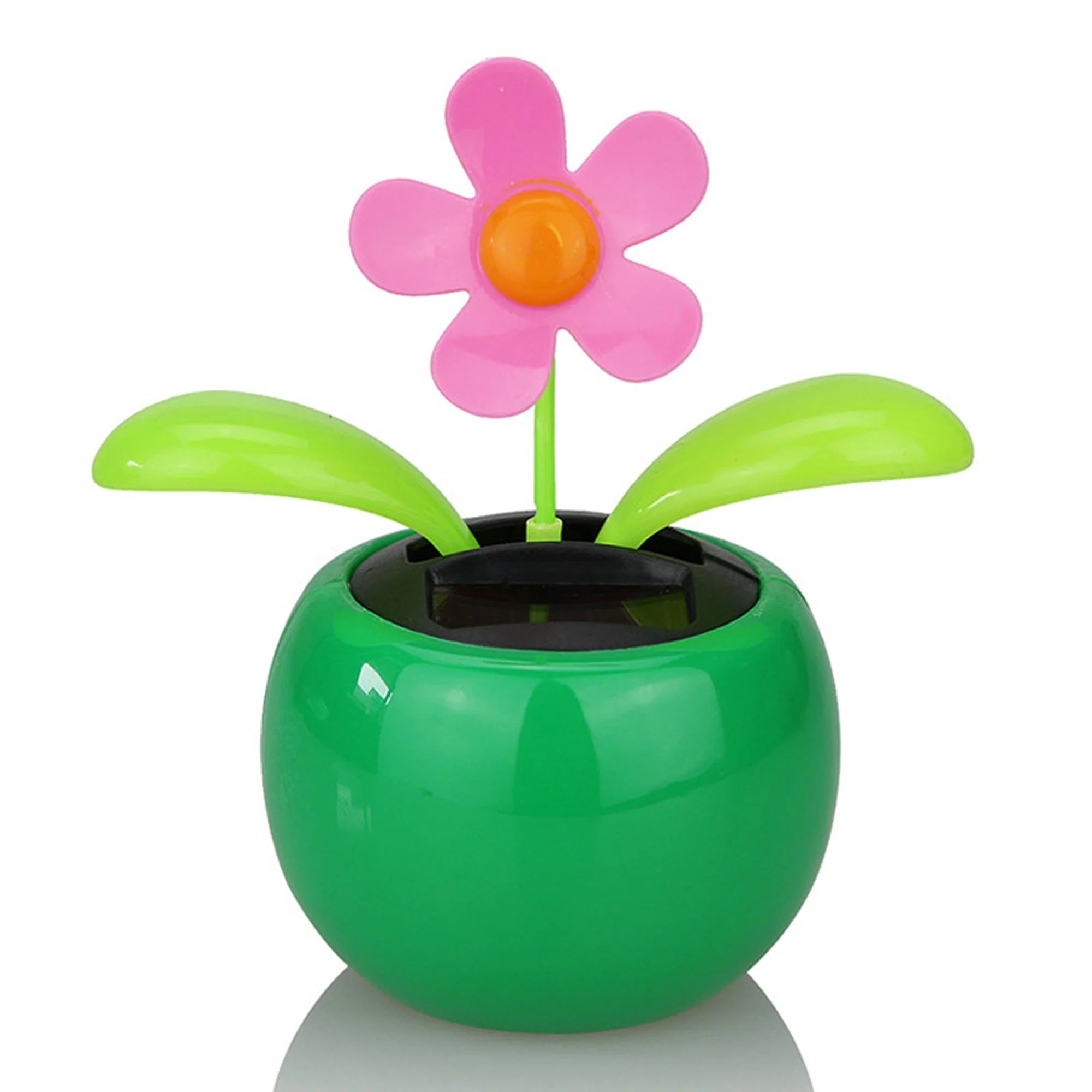 Colorful Pots Decoration Gift No Battery 4 Eco-Friendly Solar Dancing Flowers