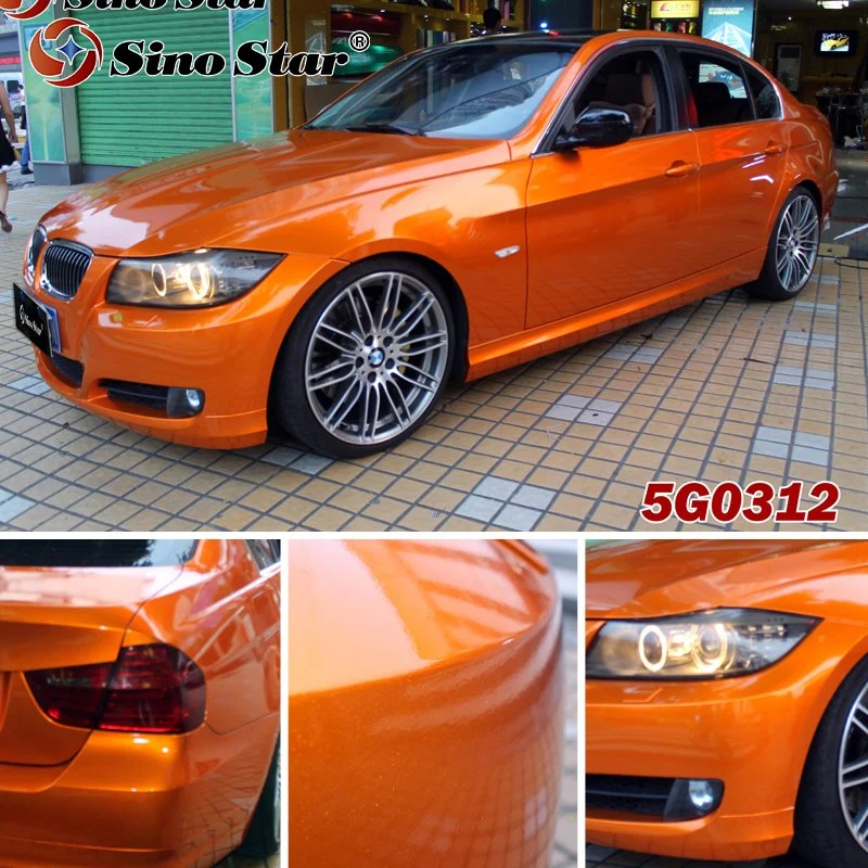 S5g03 Series Pearl Metal Film Auto Accessories Car Sticker Wrap (تغليف ملصق السيارة) لفائف فينيل من ألياف الكربون