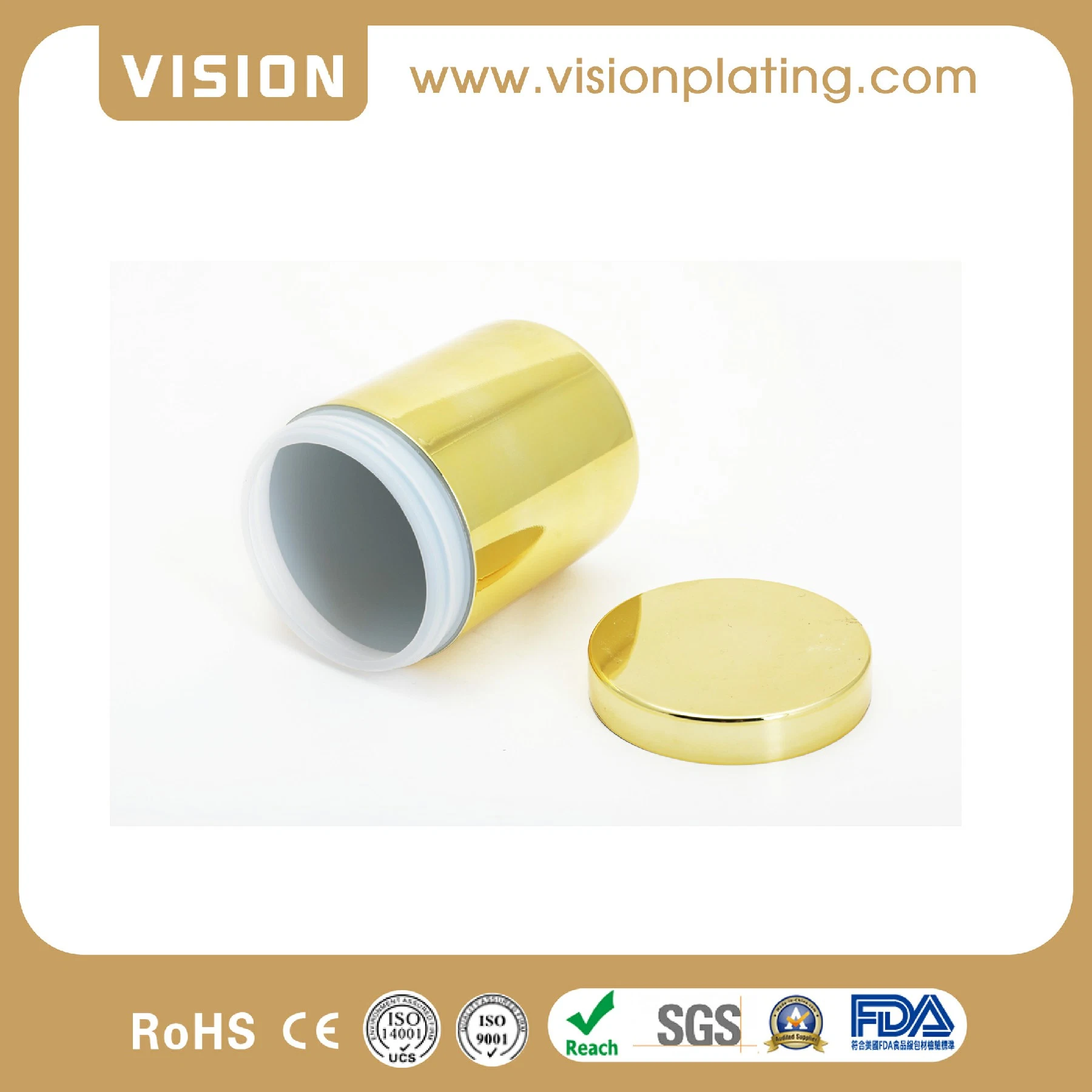 HDPE Nutrition Packaging Can Powder and Pills