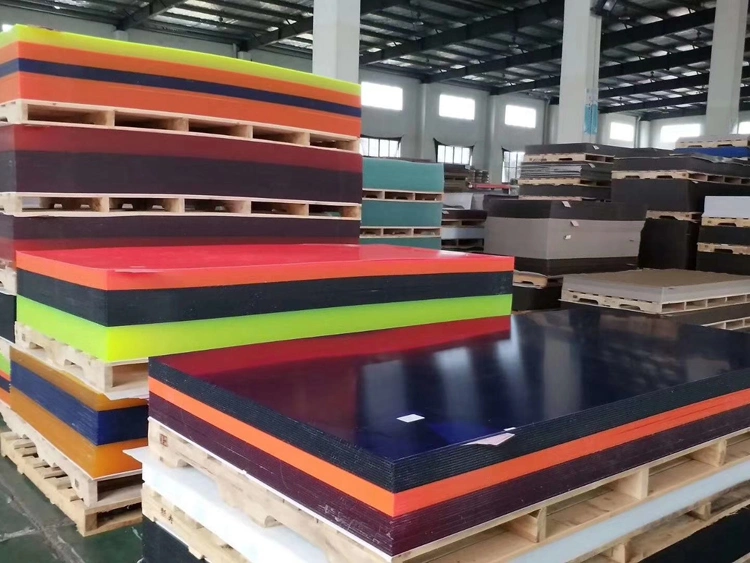 Acrylic Board 1220mm*2440mm Factory Price Wholesale/Supplier Density 1.2g/cm3 Cast Color Acrylic Board