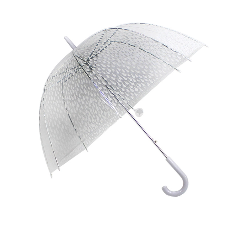 High Quality Cheap Custom Transparent Poe Material Umbrella for Promotion