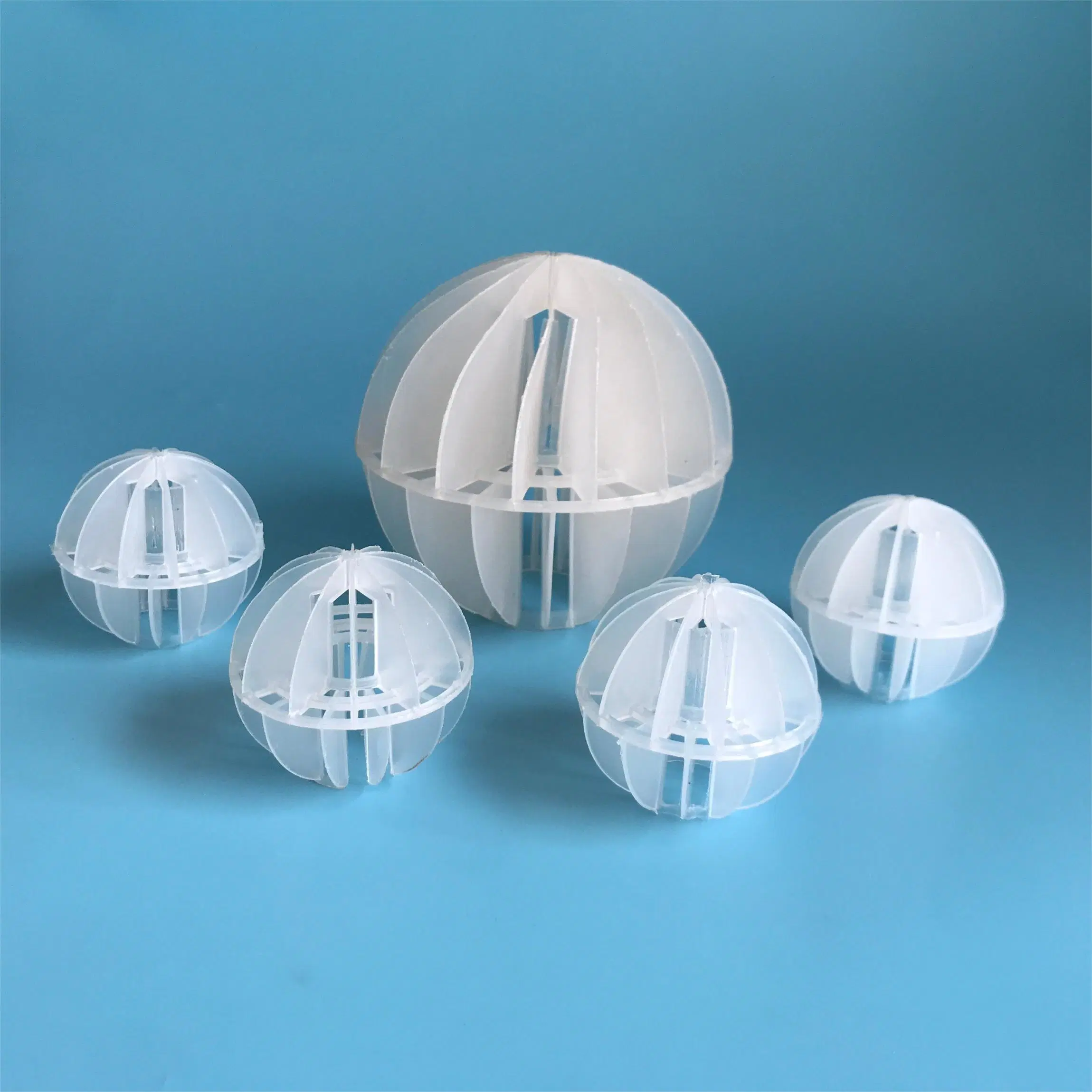 PE PP Rpp Polyhedral Hollow Plastic Tower Packing Ball for Scrubbing Tower