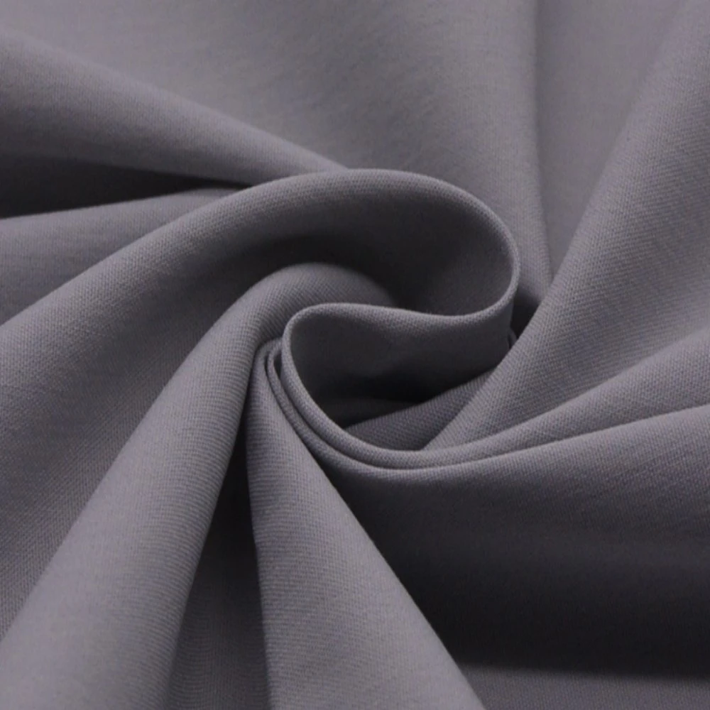 Plain Cotton Nylon Polyamide Elastic Summer Thin Occupational Work Clothing Fabric