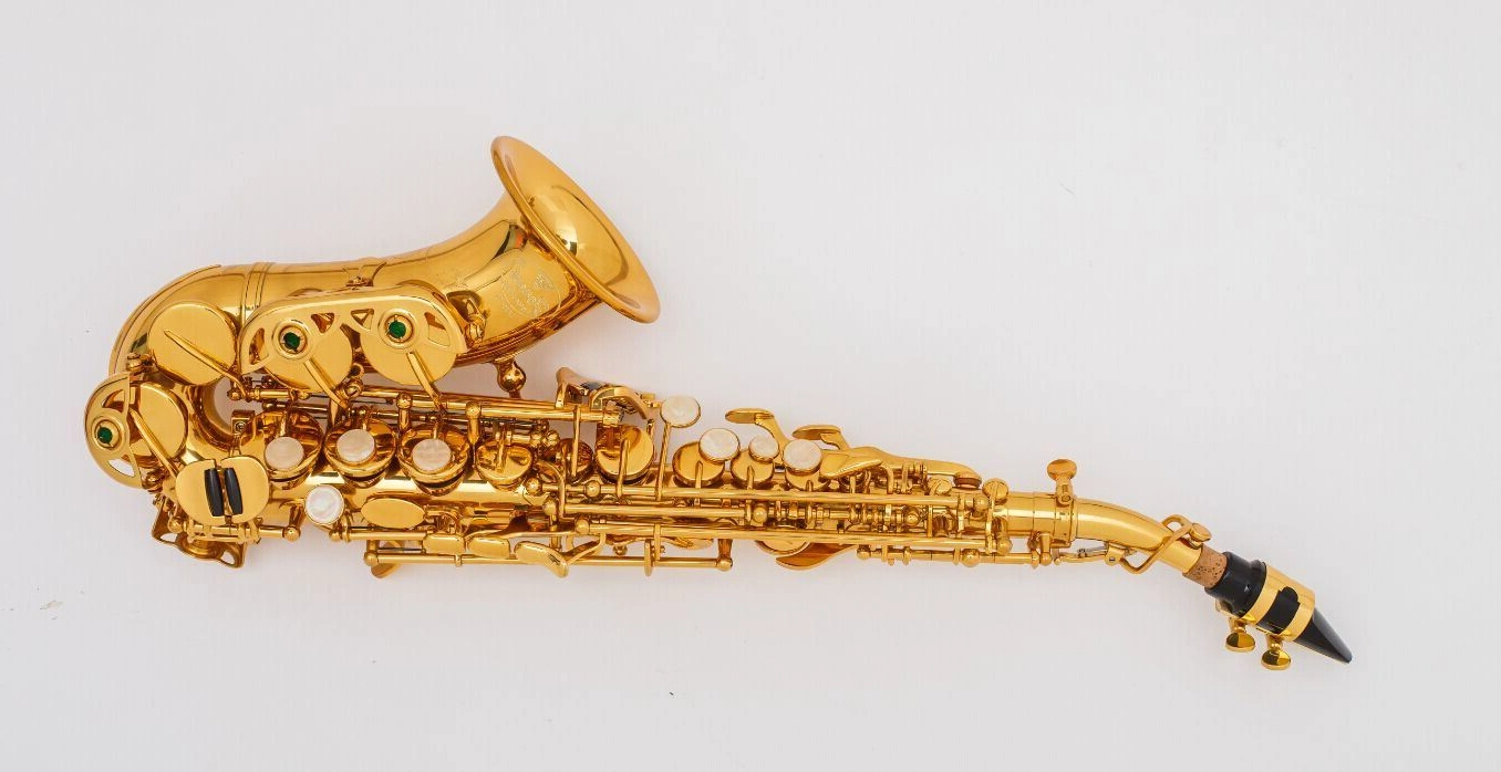 Buen saxo soprano curvado para principiantes estudiante precio barato