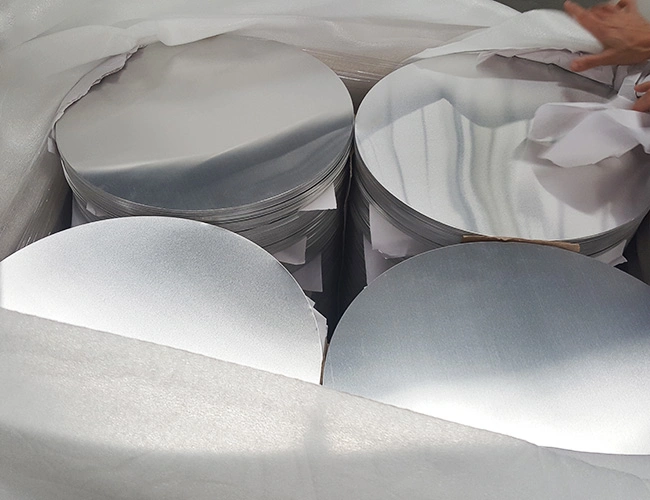 1060 3003 Aluminium alloy Wafer for Aluminium  Pan Pot