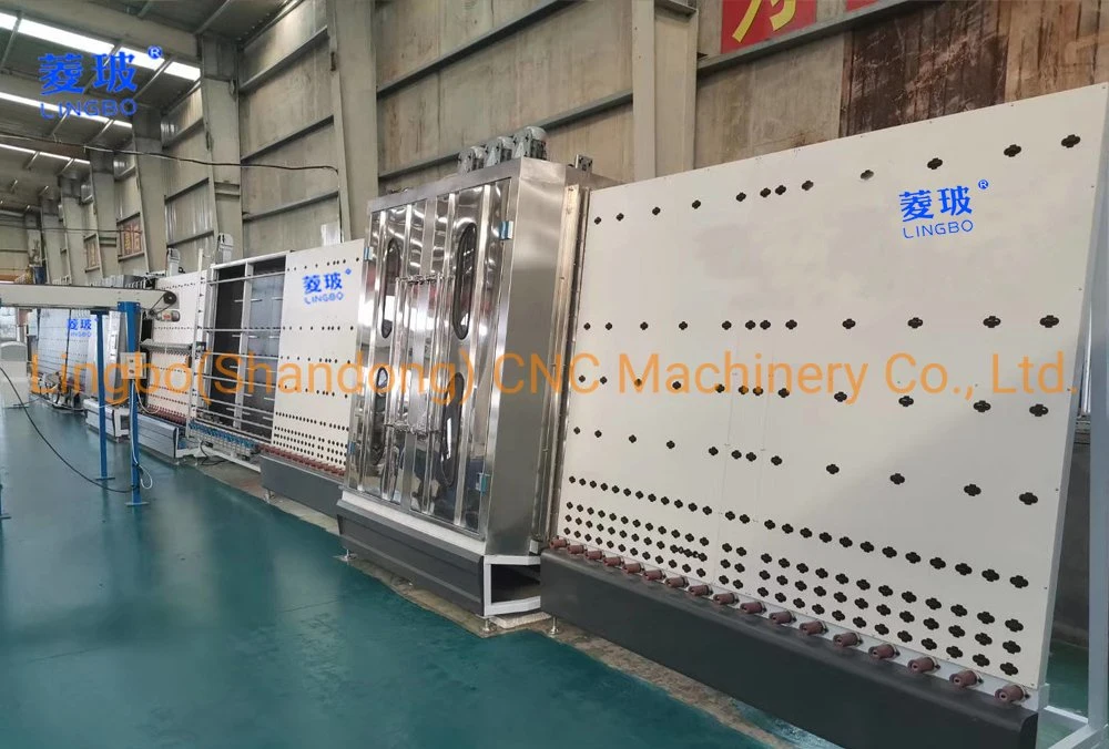 Insulating Glass Production Machines-Automatic Vertical Glass Washing Drying Machine