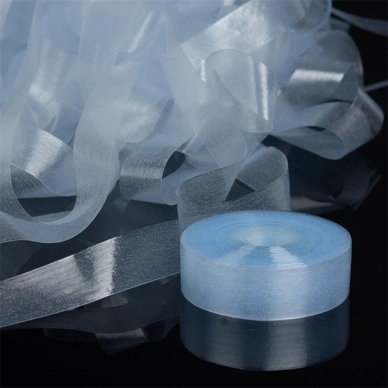 Nociones de costura-cinta Mobilon 4-3mm cinta elástica transparente TPU para punto