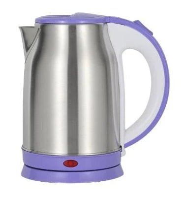 Purple Color 201 Stainless Steel Matt Electrical Kettle