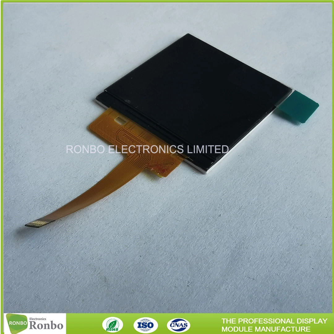 Square Smart Watch LCD Displays 1.54 Inch 240X240 IPS Driver IC St7789V 15pin Spi Interface