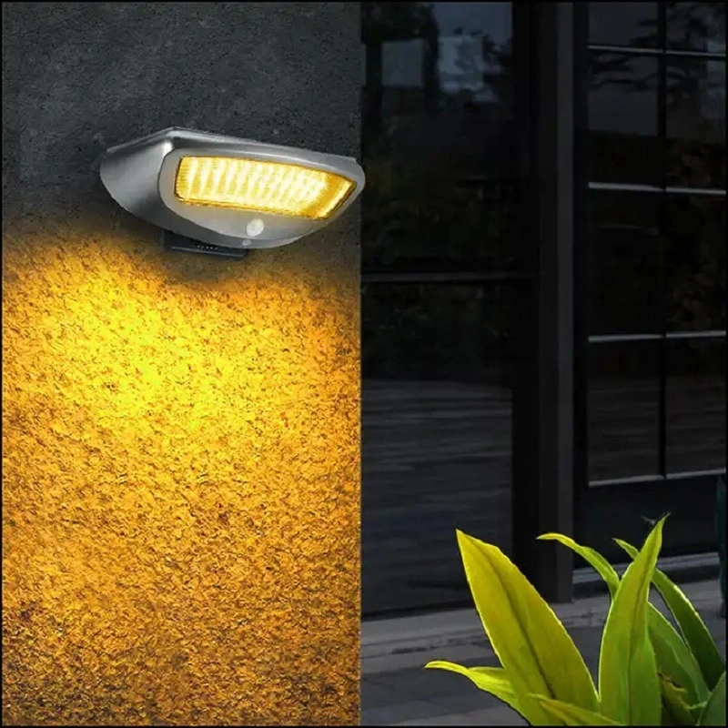 Sensor de movimiento exterior 36 luces LED de seguridad IP65 Luz solar impermeable Luces de pared