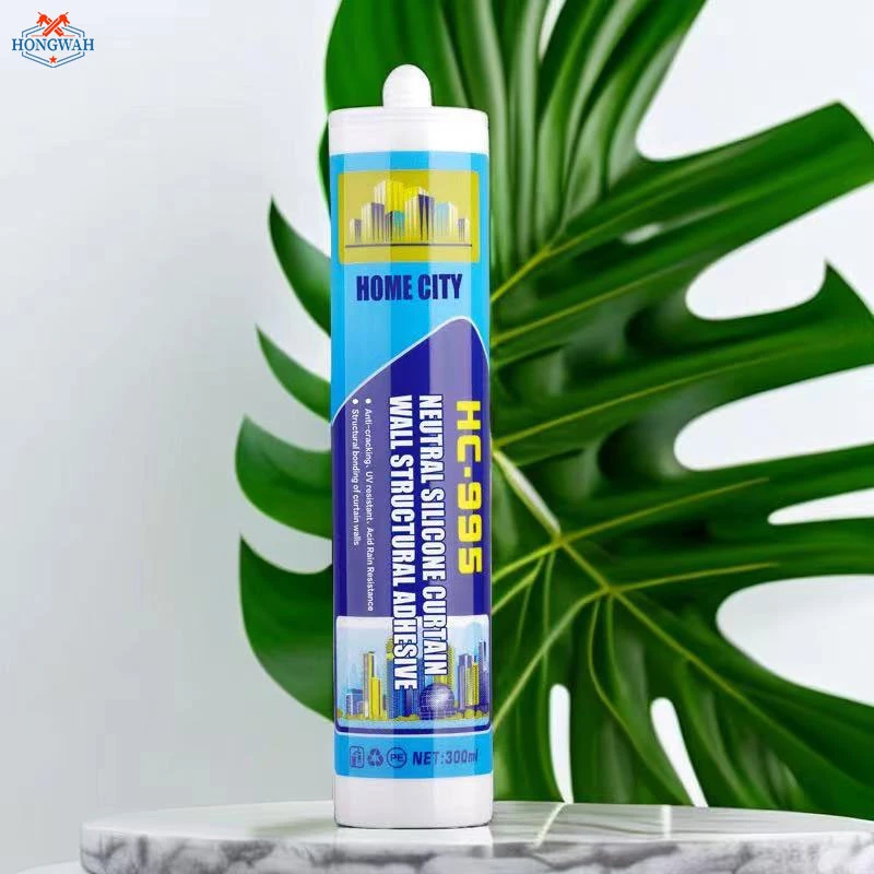 High Density Neutral Silicone Sealant Automotive Assembly Caulking Adhesive Metal Aluminum Cabin Weather Resistant Seam Glue