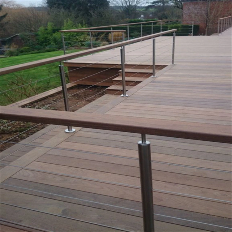 Stainless Steel Handrail Design Balcony Wire Cable Railing Stair Balustrade Garden Fence