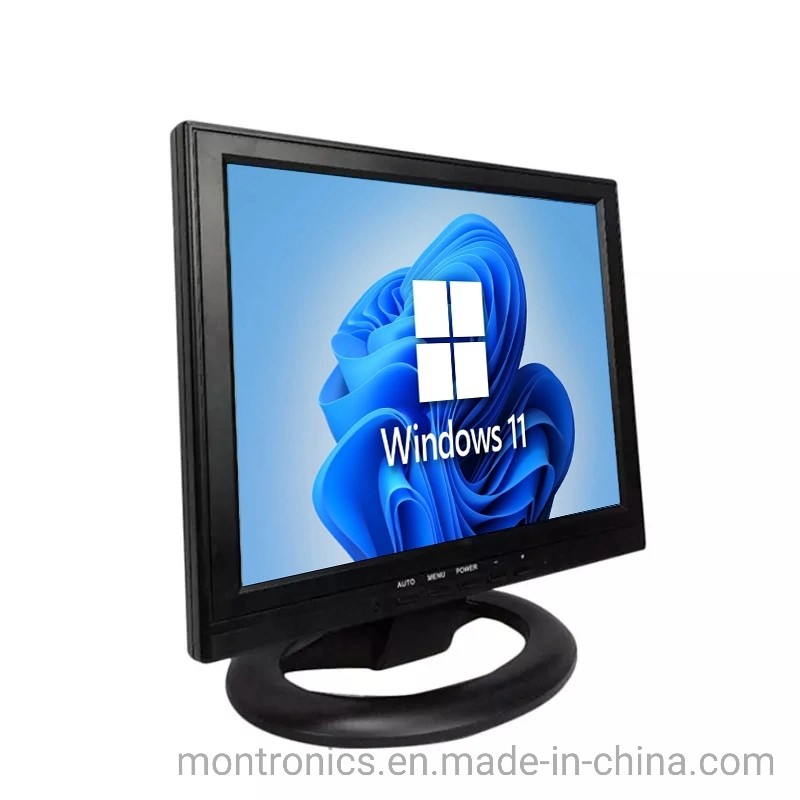 Plastic Housing 12-Inch LED Monitor TV 4: 3 VGA Display with 1280 X 800 Resolution