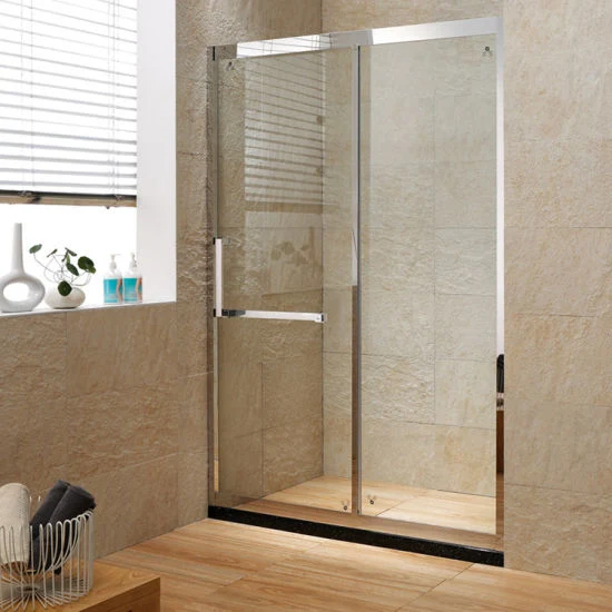 Simple Deisgn One Handle Shower Enclosure Tempered Glass