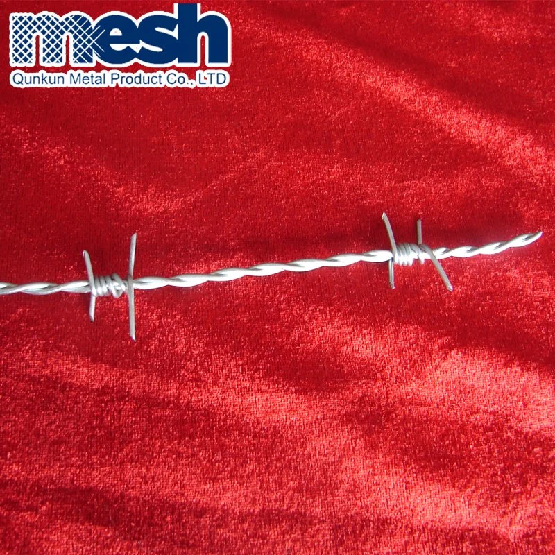 High Security Chain Link Fence Top Barbed Wire