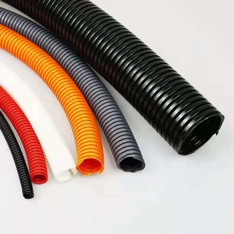 Plastic Flexible Conduit Gi Cutting Electric Wiring Pipe Flexible Corrugated Electrical Conduit Pipes