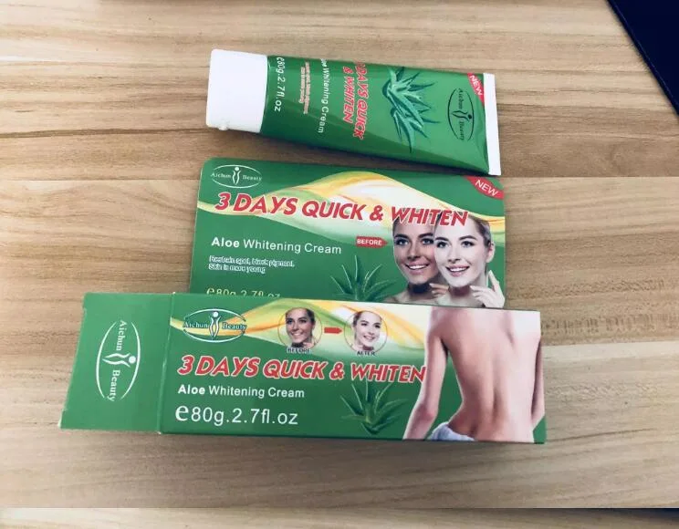 3 Days Quick &AMP Whitening Cream Aloe Carrot Body and Facial Whitening Cream