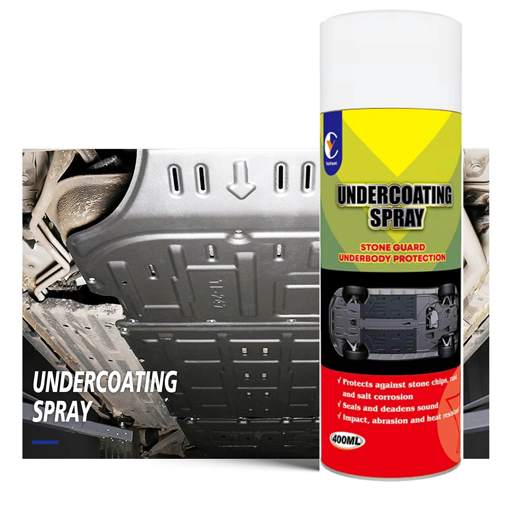 Средство по уходу за автомобиля автомобиль Underseal Undercoating Water-Proof черный корпус с резиновым покрытием для опрыскивания