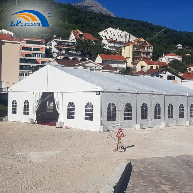 500 Personnes Tente de fête blanche Pavillon de mariage