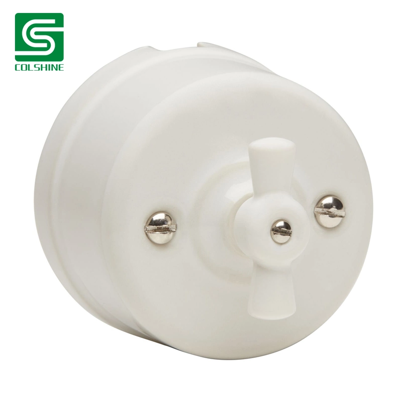 Trusted Ceramic Porcelain Wall Switch 250V Electric Switch