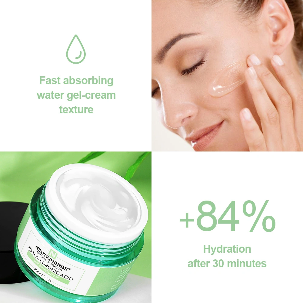 100% Natural Organic Facial Lightening Whitening Anti Acne Hyaluronic Acid Cream