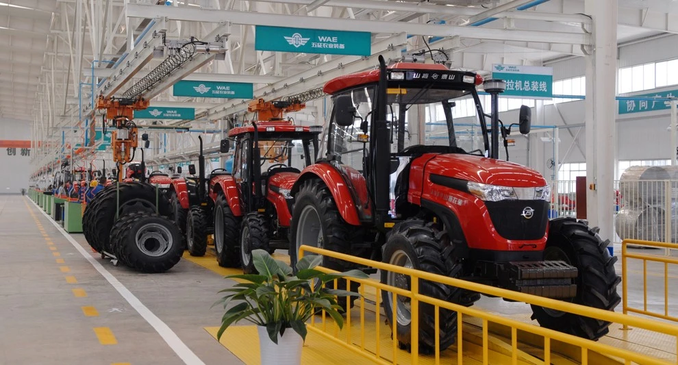 WUZHENG Senior Customized Agricultural Machinery Wheel Farm Tractor for Sale