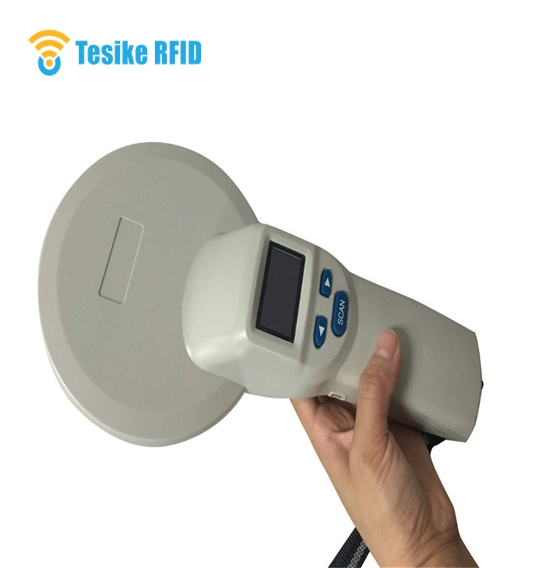 134.2kHz RFID Bluetooth Reader Pet Microchip Animal Universal ID Chip Scanner