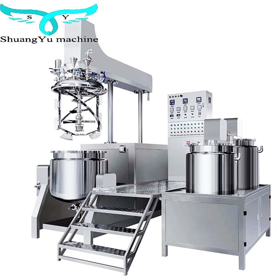 Honey Sauce Powder Detergent Shampoo Liquid Soap Washing Stainless Steel Plastic PVC Stirring Making Equipment Mixer Mixing Tank Machine Price