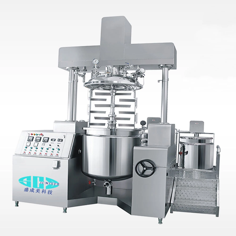 Lab Vacuum Mixer High Shear Homogenizer High-Speed Cosmetic Chemical Mixer Homogenization Equipment