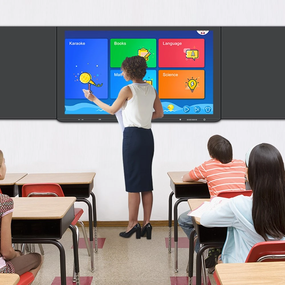 Promotion! ! ! Back to School Supplies Touch Screen Digital Smart Writing Board Multifunction Electronic Intelligent Interactive Smart Blackboard for Education