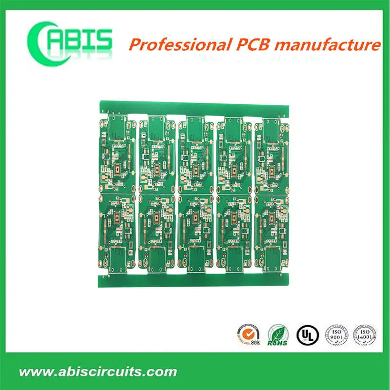 Double Sided 2 Layers PCB 0.8mm Thickness Small Circuit Board