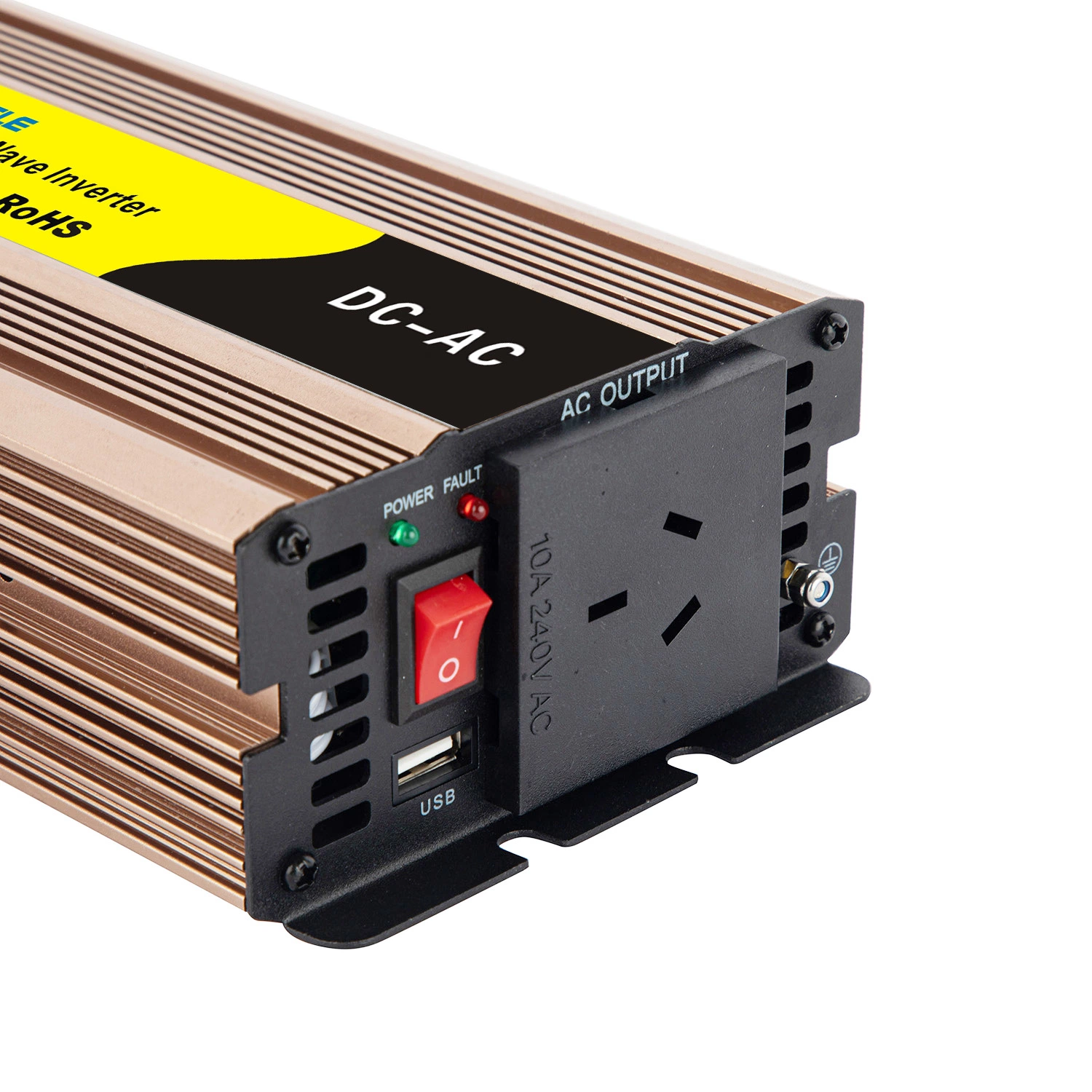 Intelligent 600W Pure Sine Wave 12/24V to 110V/120V/220V DC to AC Power Inverter with Top Quality