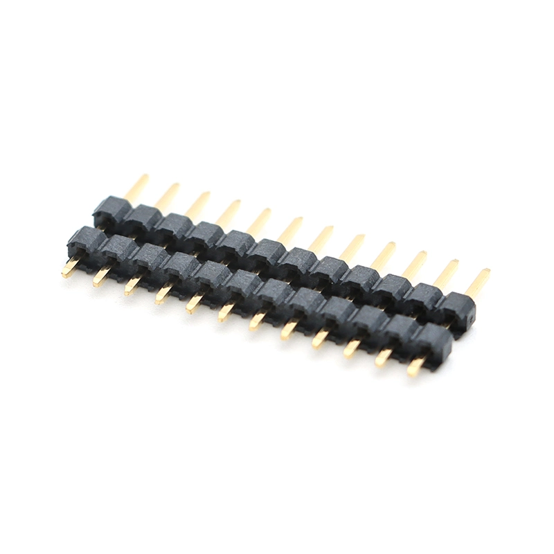 Fpic Cote actuelle 0,75 AMP 1000mΩ 1.00mm Tête de broche du connecteur de type DIP 8 broches de connecteurs électroniques