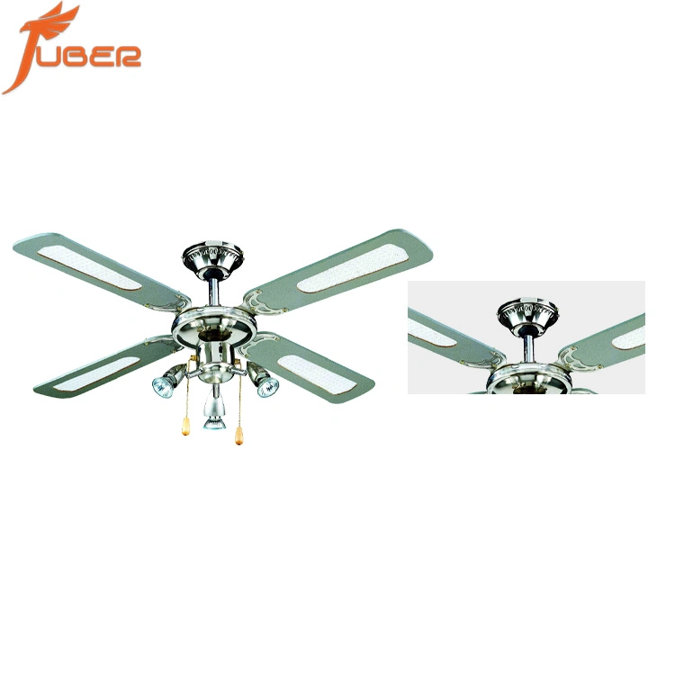 Modern Latest Design Electric BLDC Silent DC Motor 42inch Decorative Ceiling Fan