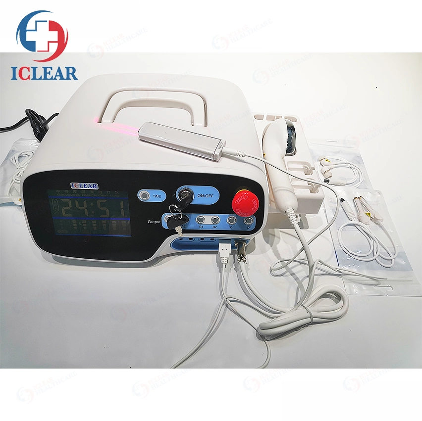 Multi-Functional Low Level Pain Relief Semiconductor Laser Treatment Device for Back Pain, Ear, Mouth