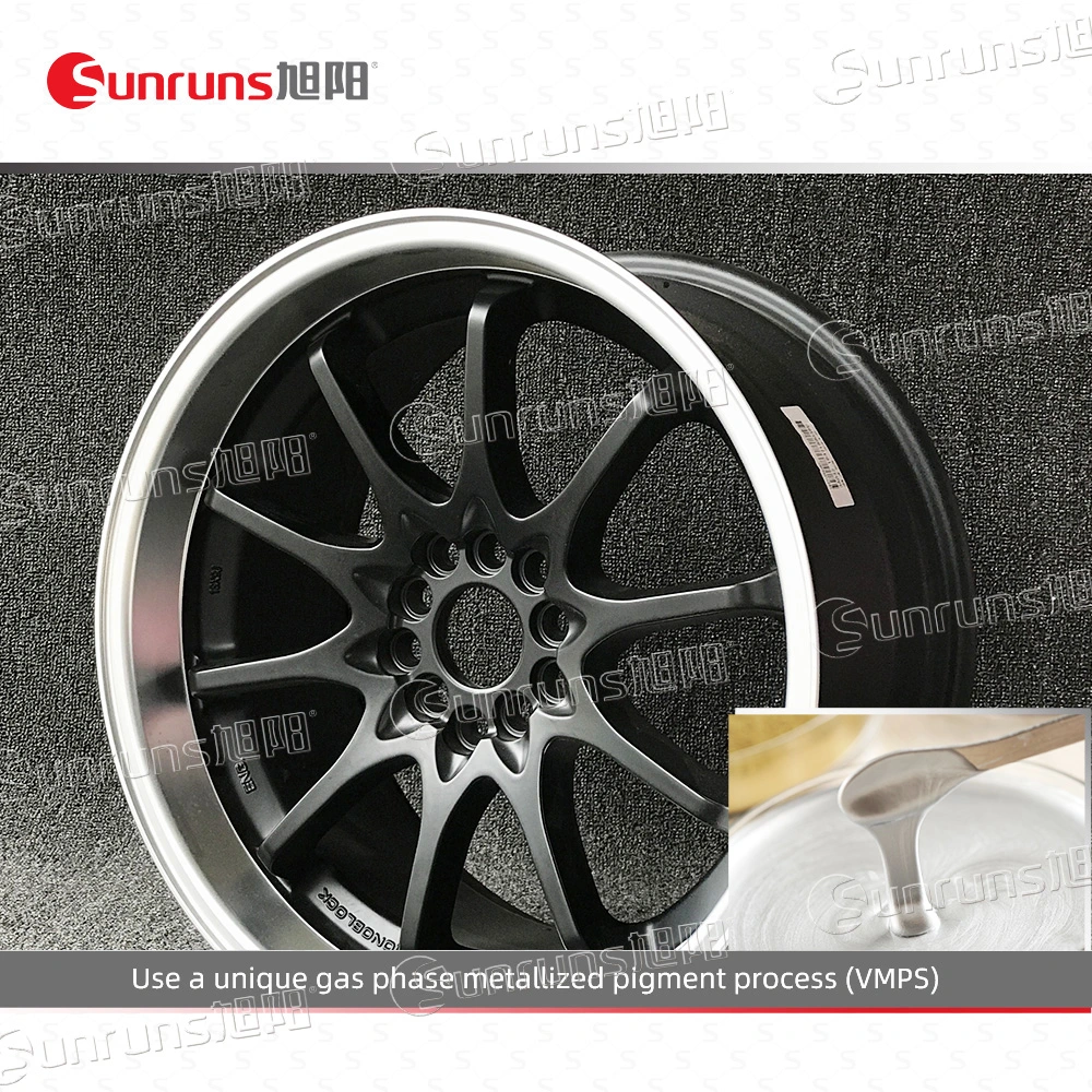 Suitable Price Chrome-Like Mirror Effect Vacuum Metallized Pigment for Wheel Spray Paint