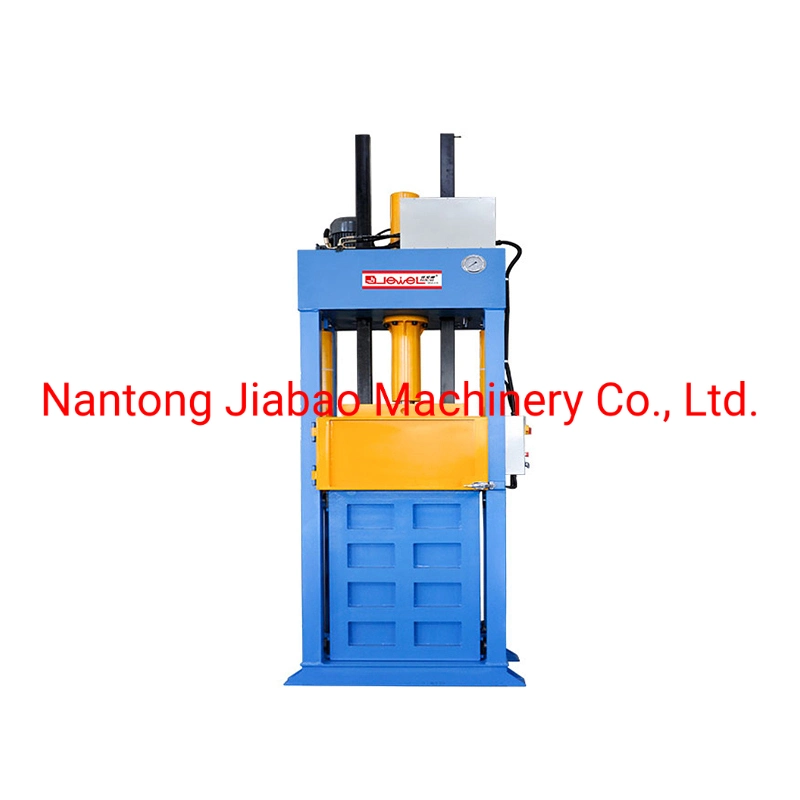 Popular Hydraulic Press Used Clothes Packing Machine Factory Supply Vertical Baler for Baling Secondhand Clothing/Textiles/Used Cotton Rag for Recycling Station